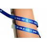 Bracelet Satin Lucky Team - "les folies sont les seules choses que l'on ne regrette jamais