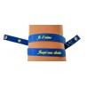 Bracelet Satin Lucky Team - "je t'aime jusqu'aux étoiles"