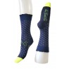 Chaussettes marine pointes jaune- Berthe Aux Grand Pieds-BAG9F.3