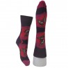 Chaussettes raisins et rouge papillons- Berthe Aux Grand Pieds-BAGP12.3