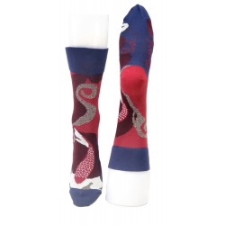 Chaussettes Poissons rouges- Berthe Aux Grand Pieds-BAGFAR.11