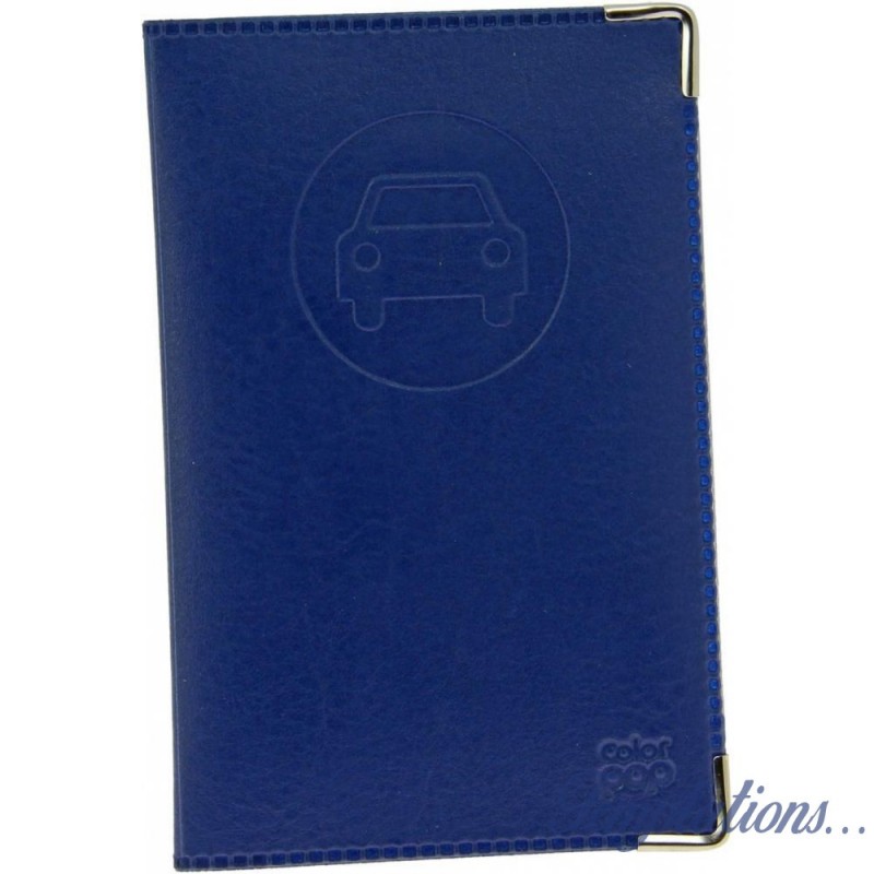 Porte-papiers voiture Bleu PM- Color Pop