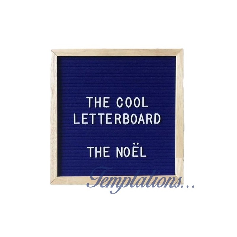 Tableau à lettres  NOËL navy -The Cool Company