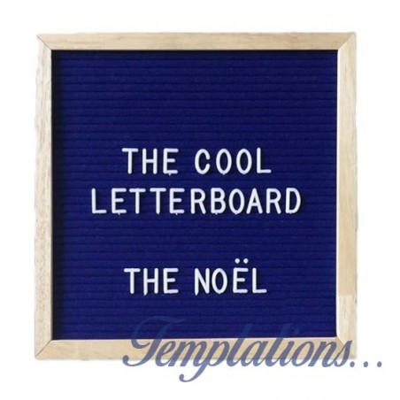 Tableau à lettres  NOËL navy -The Cool Company