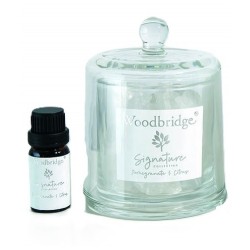 Diffuseur d'huile Cristal Grenade & Agrume-Woodbridge Collection Signature