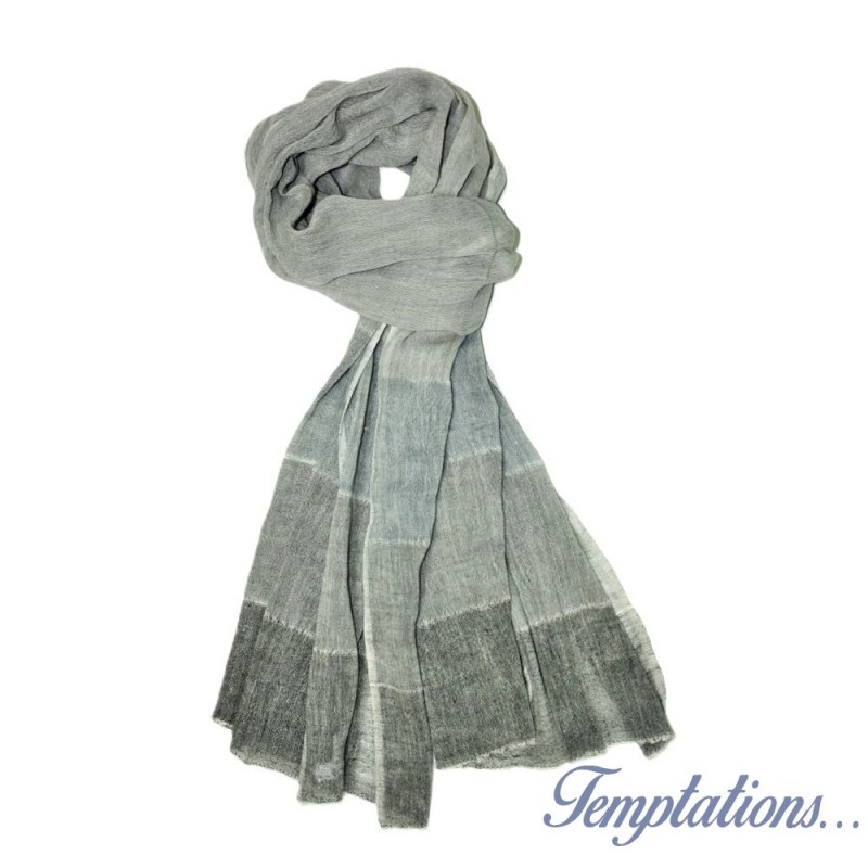 Foulard dégradé de Gris - Dana Esteline