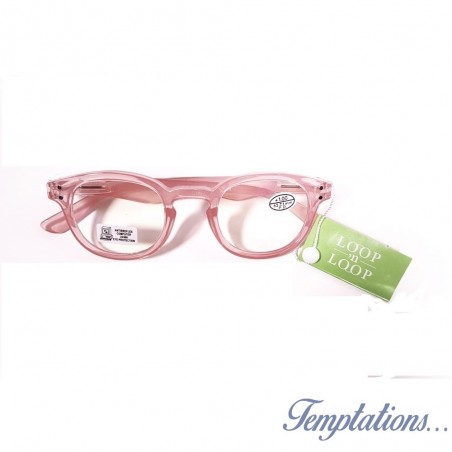 Lunettes de lecture rose - Loop’n Loop- M1724