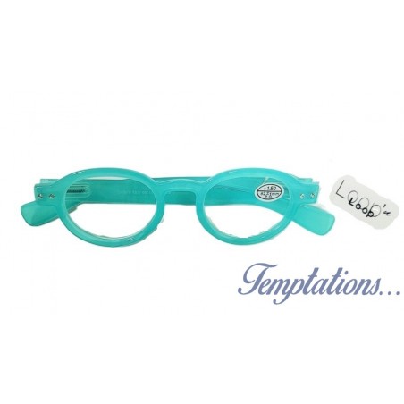 Lunettes de lecture turquoise - Loop’n Loop Fun2-M330