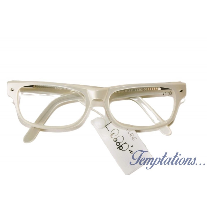 Lunettes de lecture nacre Loop’n Loop – M1411