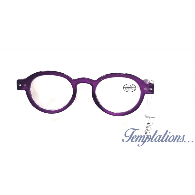 Lunettes de lecture Violettes - Loop’n Loop Fun5 – M326