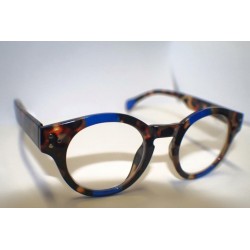 Lunettes de lecture Ecaille et Bleu Loop’n Loop Audacieuse – M1823