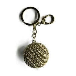 Porte-clés Rond avec strass