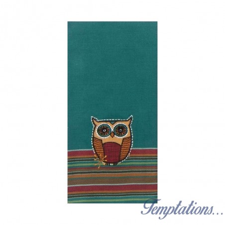 Torchon hibou Spice Road- Kay Dee Designs