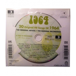 Carte CD Anniversaire année 1964