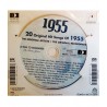 Carte CD Anniversaire année 1955