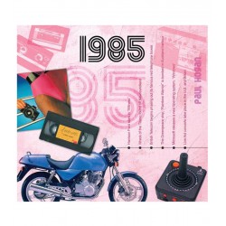 Carte CD Anniversaire année 1985