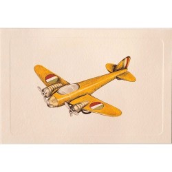 Carte Rossi "Avion jaune...