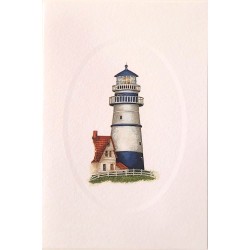 Carte Rossi "Phare bleu vue...