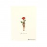 Carte Rossi "Une Roses  "Je t'aime"N°3