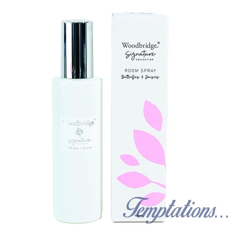 Spray parfumé  Marguerites & Papillons 100ml - Woodbridge Collection Signature