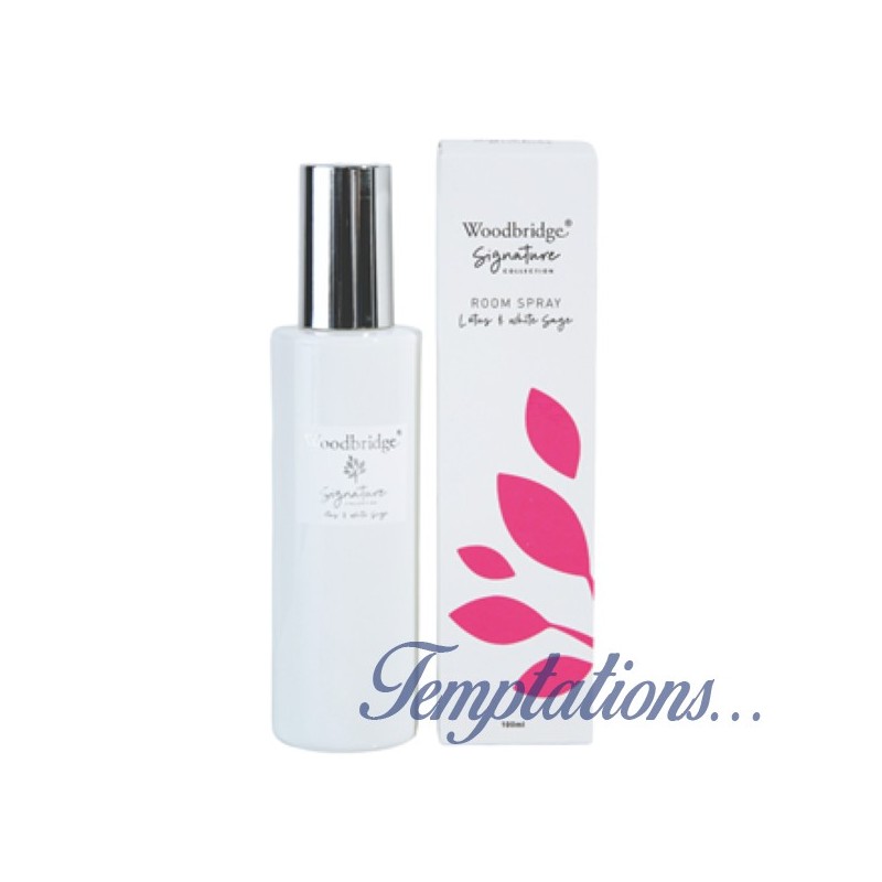 Spray parfumé Lotus & Sauge blanche 100ml - Woodbridge Collection Signature