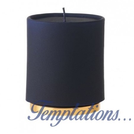 Bougie Velours Pouf Bleu - Bougie la Française