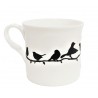 Mug silhouettes d’oiseaux -