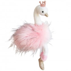 Peluche Cygne rose - Histoire d’ours 45 cm