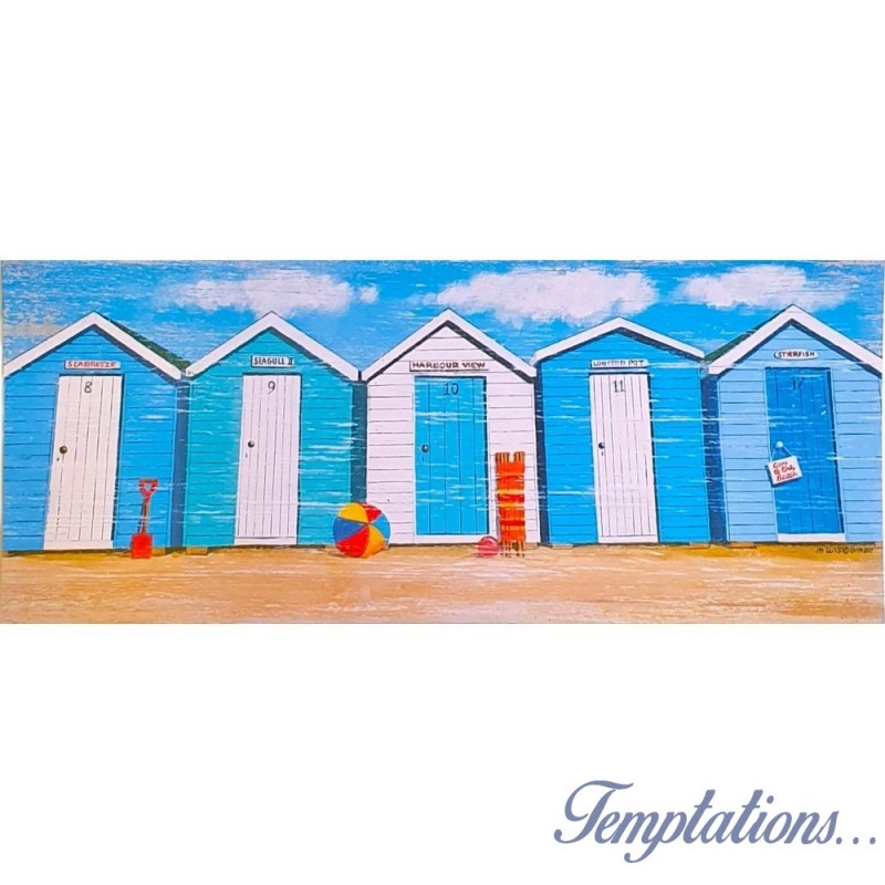 Carte postale "Beach Huts" Martin Wiscombe