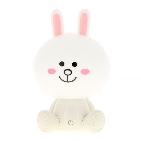 Veilleuse tactile Lapin blanc