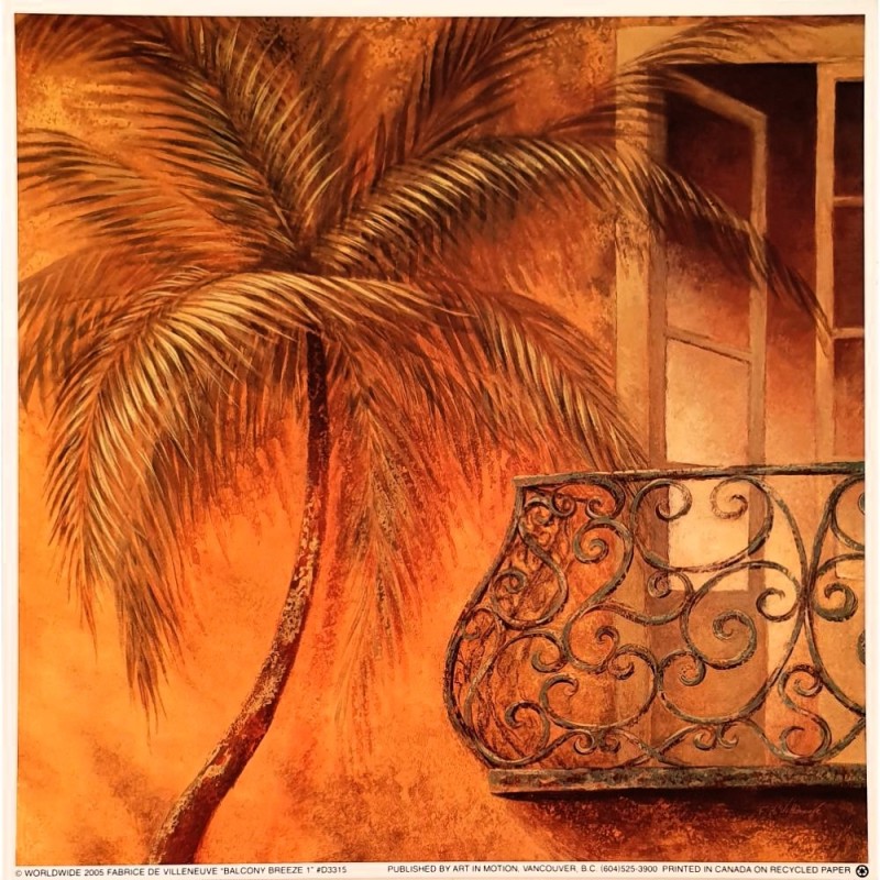 Image "Balcony Breeze 1"Fabrice de Villeneuve