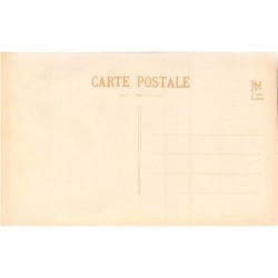 Carte postale Massart années folles "Femme en déshabillé avec un chien noir "