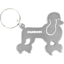 Porte-clés décapsuleur Caniche– Munkees