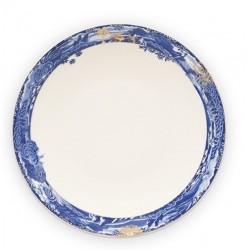 ASSIETTE CREUSE PIP STUDIO HÉRITAGE BORDURE BLEUE - 25,5CM