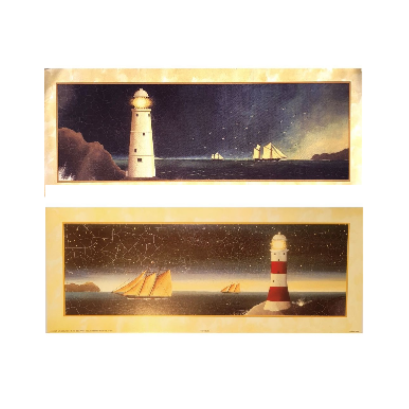 2 Images de phare " lighthouse I et II "