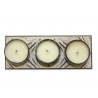 Coffret 3 bougies parfumées Woodfire - ILLUME