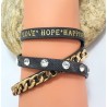 Bracelet Love Hope Happiness - Cogedis