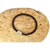 Bracelet homme en cuir tressé marron