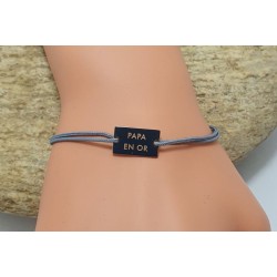 Bracelet cordon "Papa en...