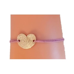 Bracelet cordon coeur de...