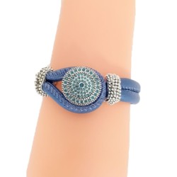 Bracelet bleu avec...