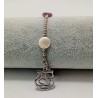 Bracelet de perles avec charm Chat