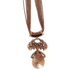 Collier sautoir vintage 10 chaines