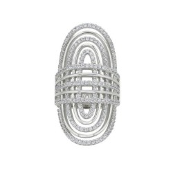 Bague Ellipse en Argent 925 – ORUS