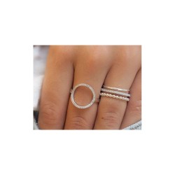 Bague ronde argent 925 – Orus Bijoux