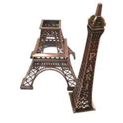 Tour Eiffel en métal cuivré - 45 cm