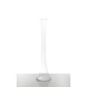 Vase en verre soliflore