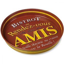 Plateau rond Bistrot des...