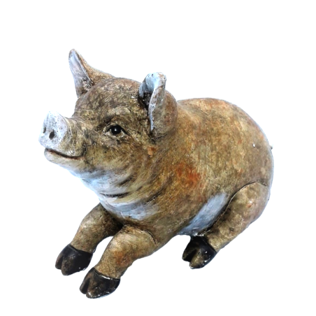 Cochon en resine - Dekoratief