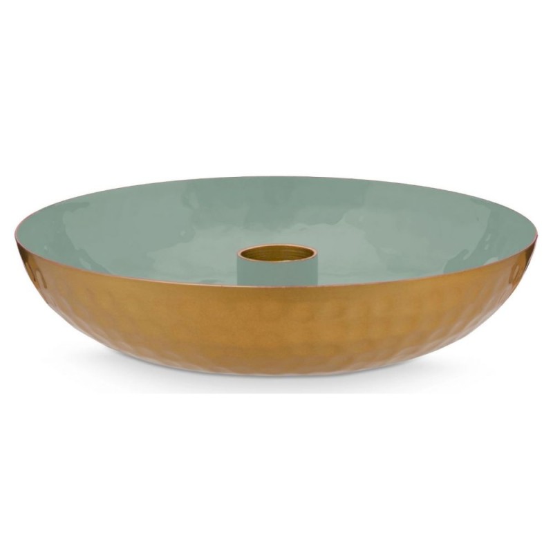 Bougeoir en métal Blushing vert clair- 16 cm– Pip Studio